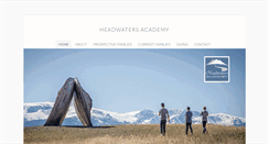 Desktop Screenshot of headwatersacademy.org